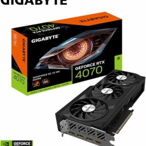 Carte Graphique | GIGABYTE Carte Graphique GeForce RTX 4070 WINDFORCE OC V2 12G - 12GB GDDR6
