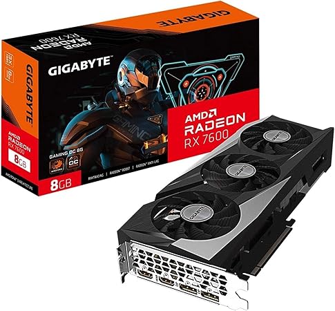 Carte Graphique | Gigabyte Radeon RX 7600 Gaming OC 8G AMD 8 Go GDDR6