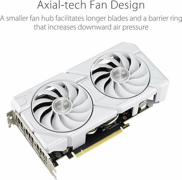 Carte Graphique | ASUS Dual GeForce RTX™ 4070 Evo White Edition 12GB VRAM – Image 3