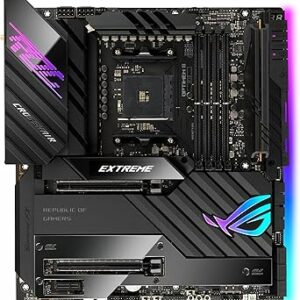 Carte mère | ASUS ROG Crosshair VIII Extreme – Carte mère gaming AMD X570 EATX FOR AM4