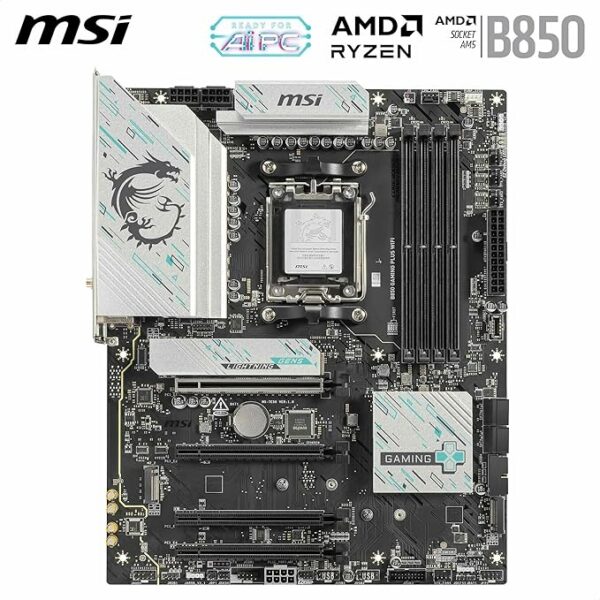 Carte mère | MSI B850 Gaming Plus WiFi Carte mère ATX - pour processeurs AMD Ryzen 9000/8000 / 7000, AM5 - DDR5 – Image 2