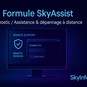 Formule SkyAssist | Diagnostic / Assistance & dépannage à distance.