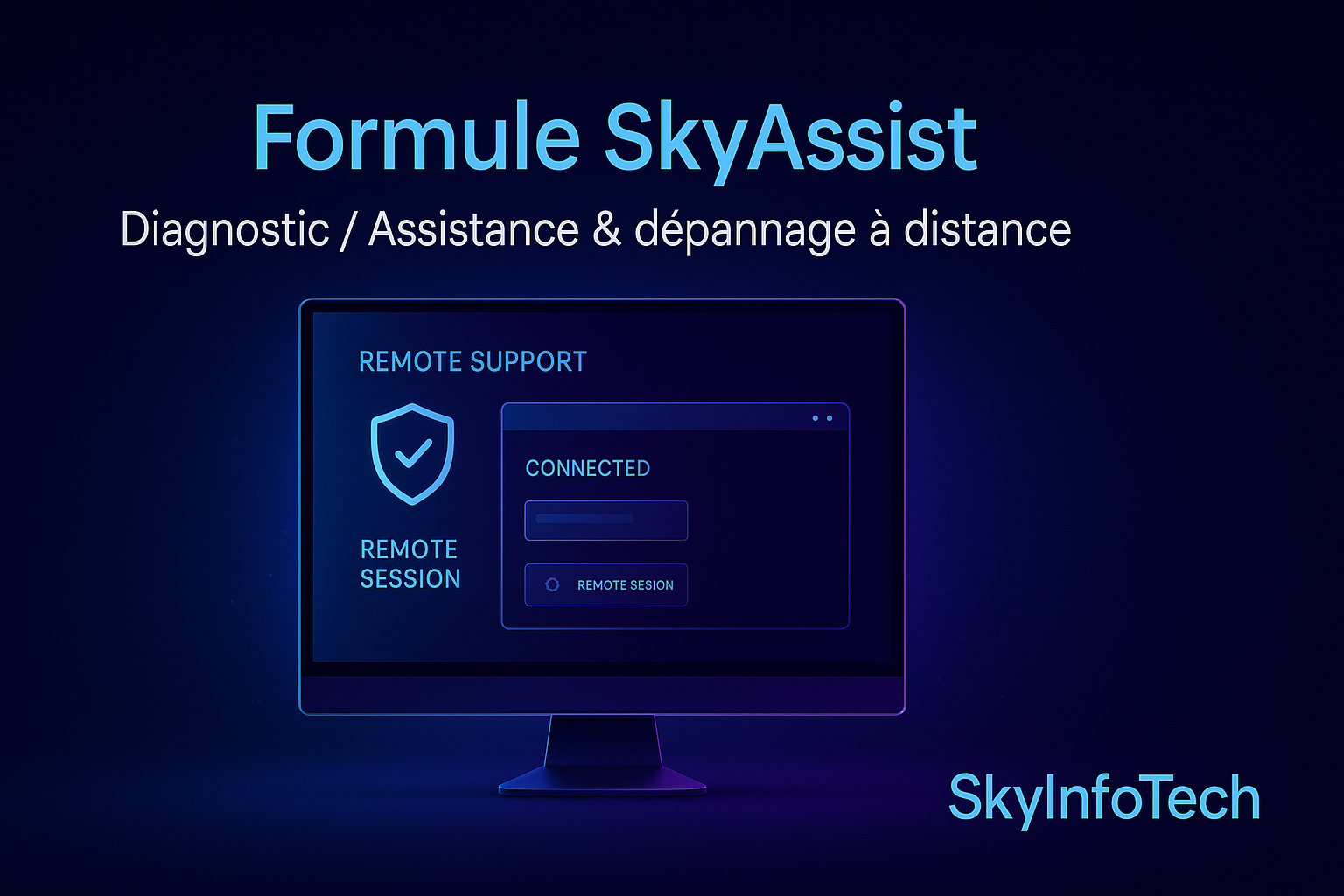 Formule SkyAssist | Diagnostic / Assistance & dépannage à distance.