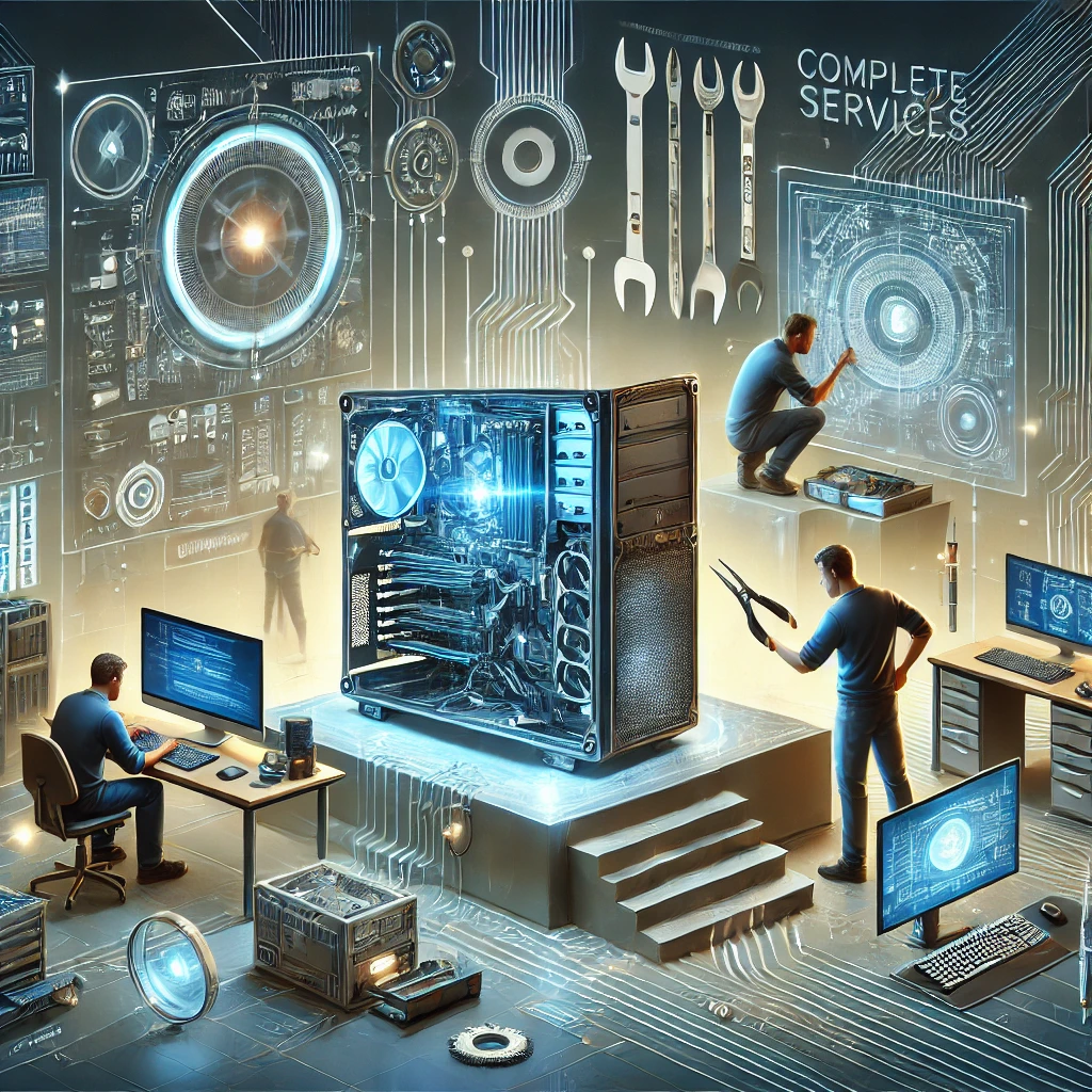 Image illustrant un service de maintenance informatique