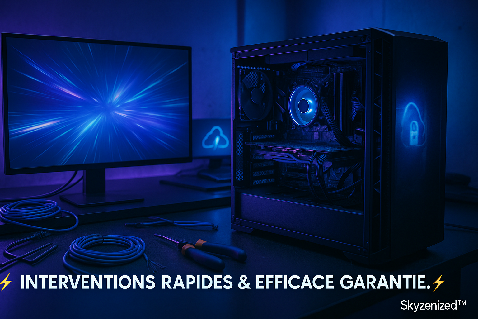 Interventions rapides & efficace garantie - SkyInfoTech