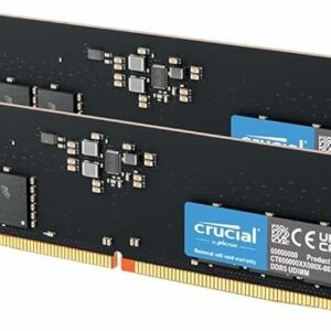 Barrette mémoire 16Go DIMM DDR5 Crucial Classic 5600MHz Basic