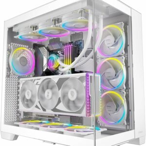 Boitier Grand Tour E-ATX Antec Constellation C8 RGB avec panneaux vitrés (Blanc)