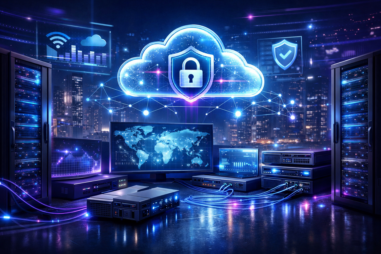 Infrastructure Réseaux et Cloud professionnels SkyInfoTech